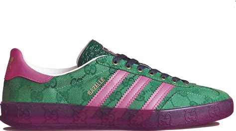 green gucci gazelle